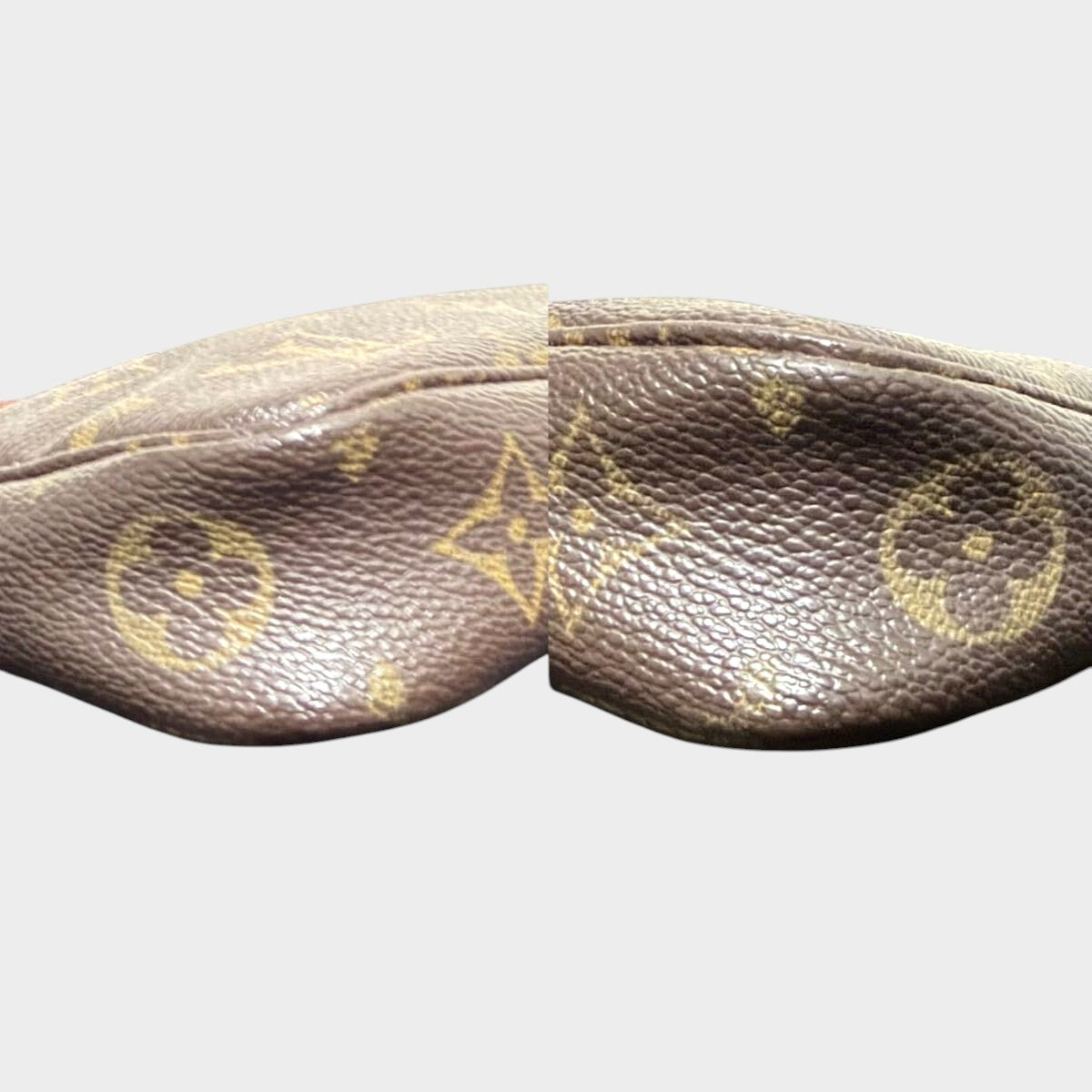 LOUIS VUITTON Monogram Pochette Accessoires Accessory Pouch M51980 Handbag Brown
