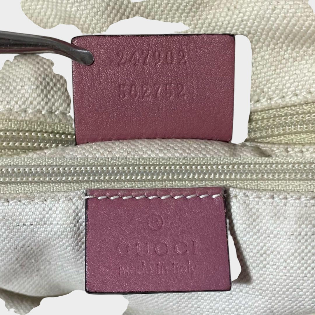Excellent condition GUCCI Sukey Microssima pink tote Tasche