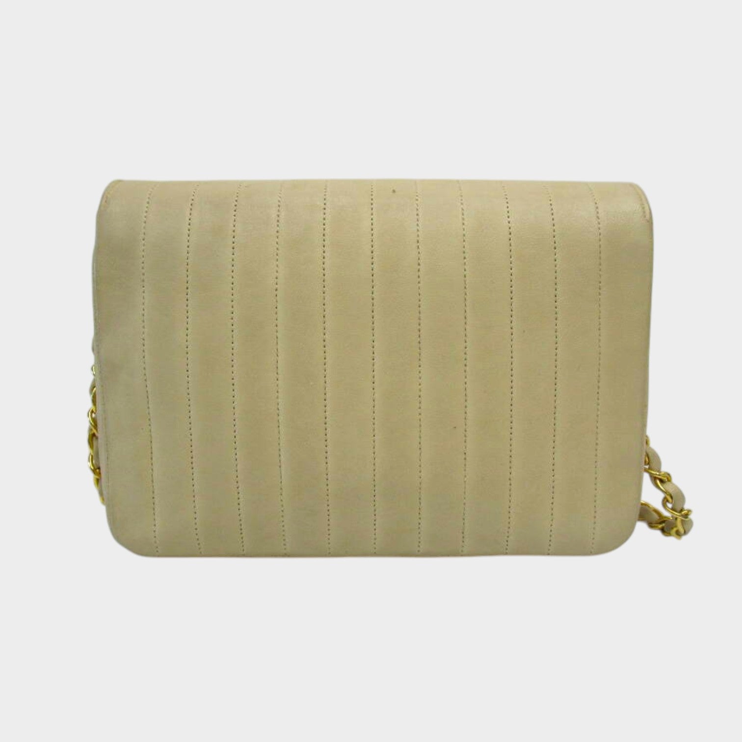 CHANEL Chanel Women's Shoulder Bag Beige Old Vintage
