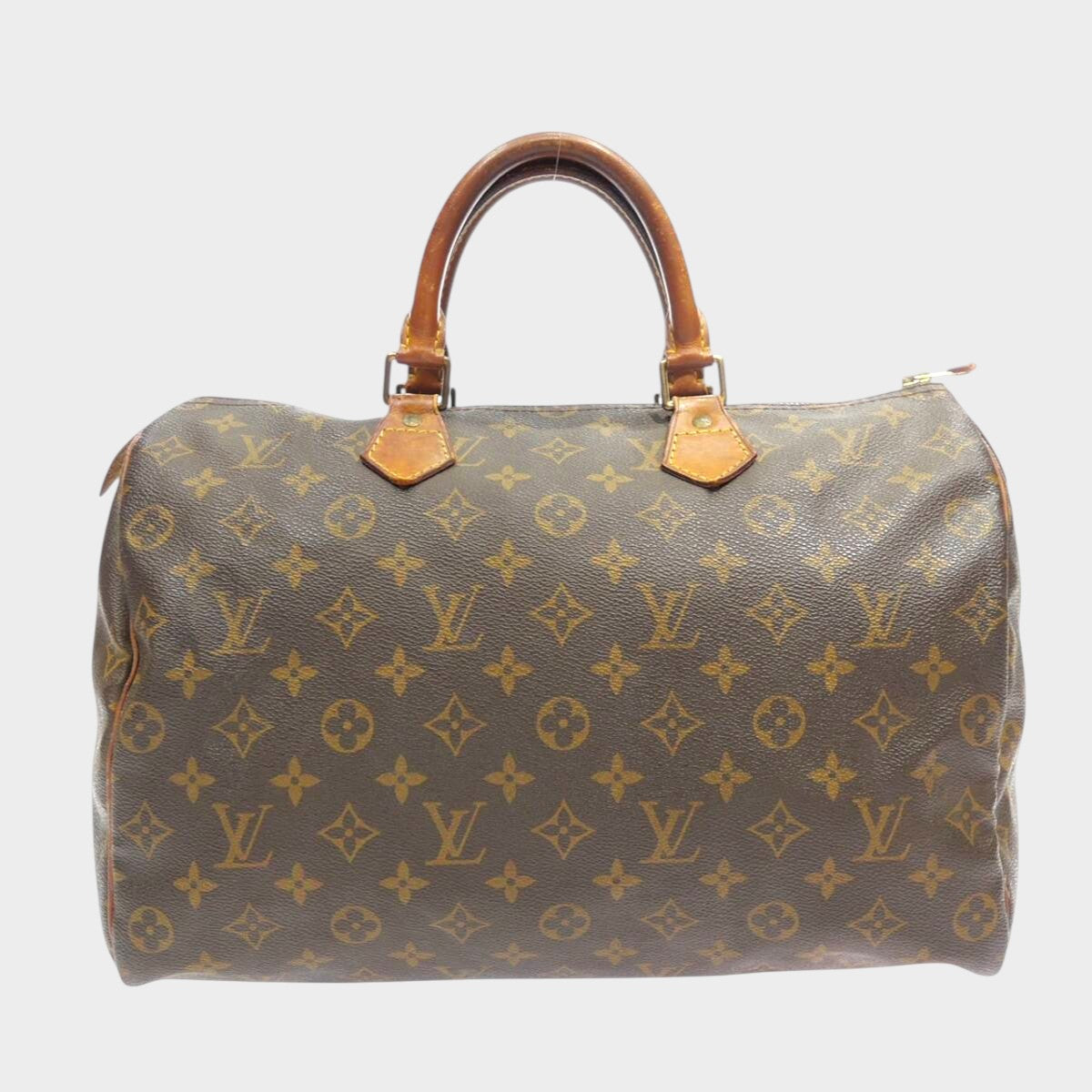 LOUIS VUITTON Speedy 35 M41524 SP1905 Monogram Boston Bag Handbag Brown Women's