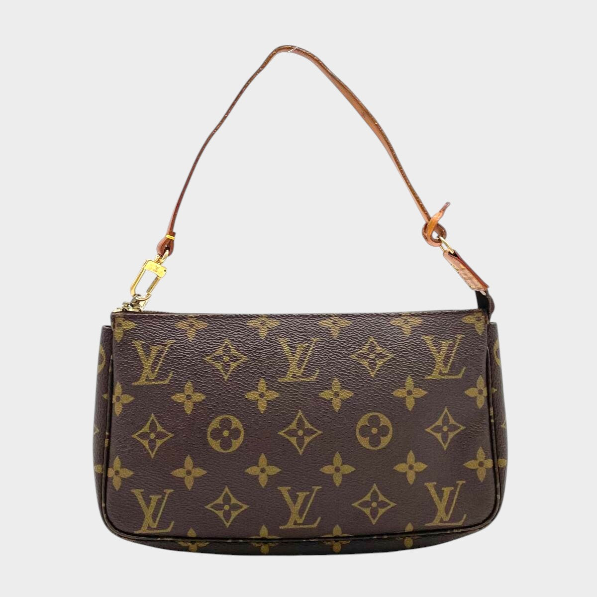 Excellent Condition LOUIS VUITTON Monogram Pochette Accessoires Accessory Pouch Handbag M51980