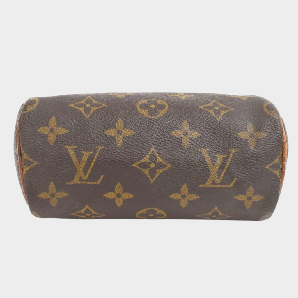 LOUIS VUITTON Louis Vuitton Handbag Mini Speedy M41534 Monogram Brown