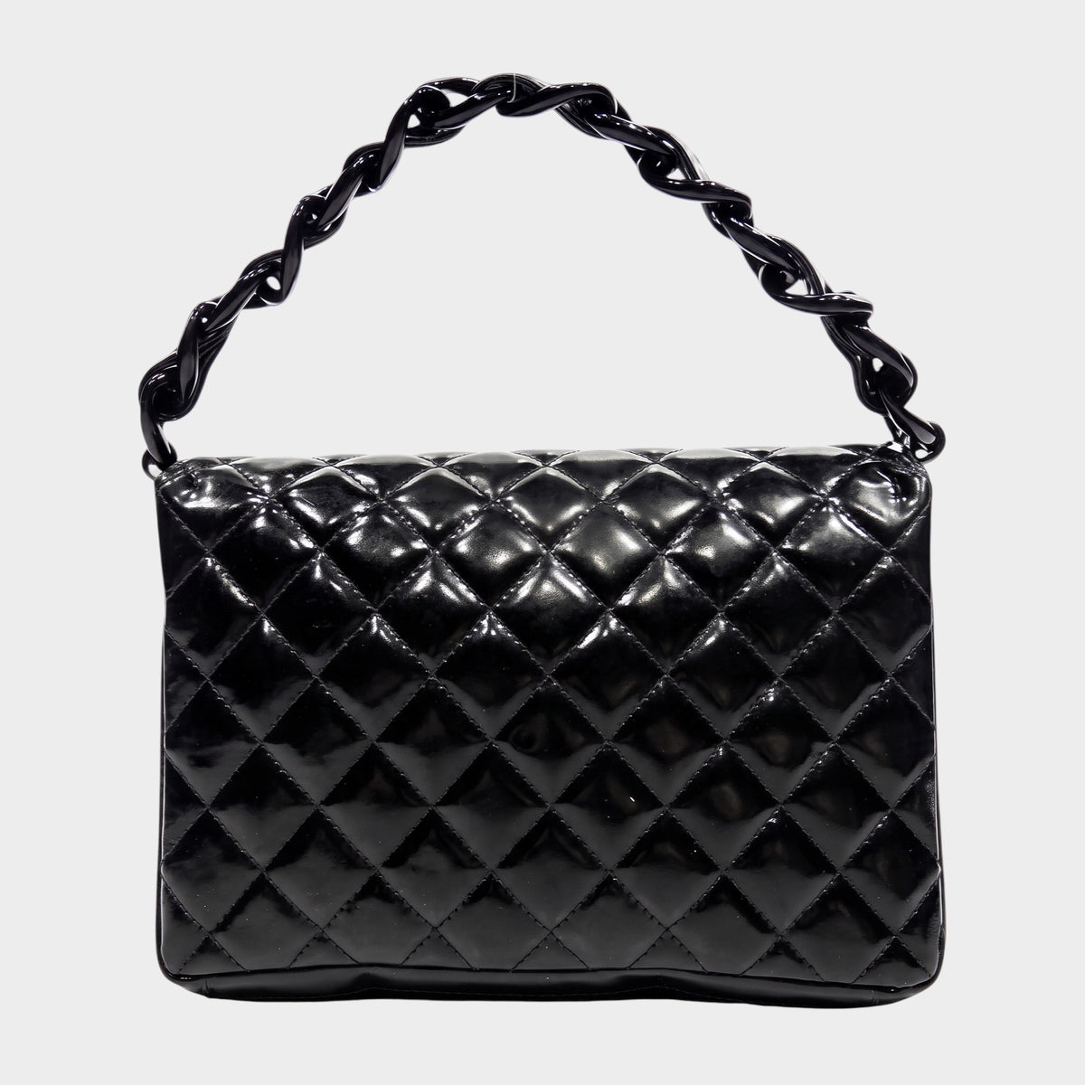 CHANEL Matelassé Chain Handbag, Coco Mark, Tasche