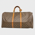 LOUIS VUITTON Monogram Keepall 55 Boston Bag Tasche