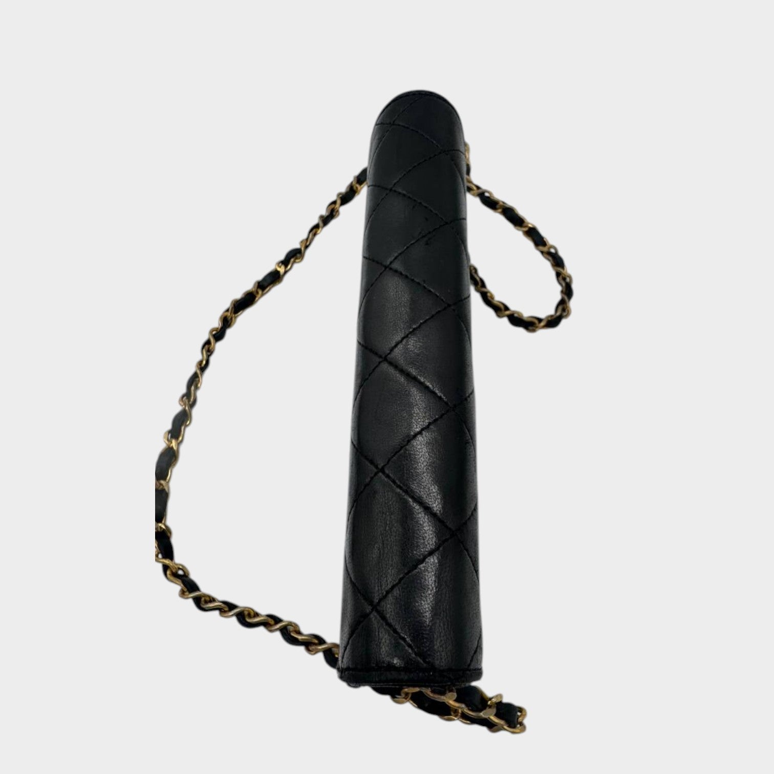 CHANEL Matelassé Coco Mark Push-Lock Chain Shoulder Bag