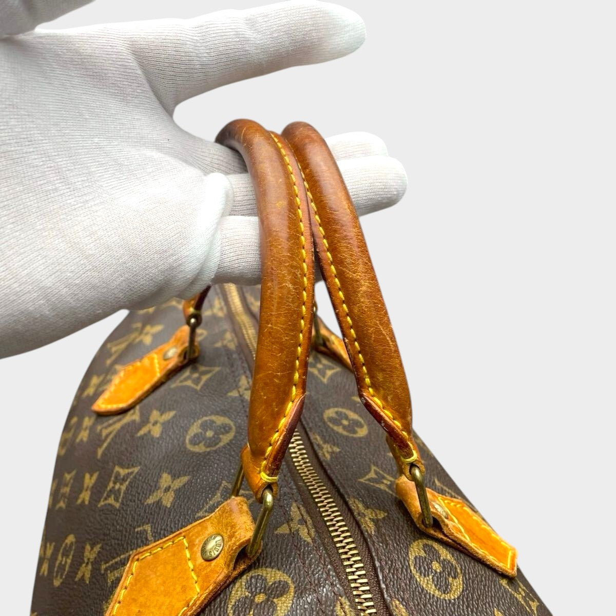 LOUIS VUITTON Monogram Speedy 30 M41526 Handbag Serial SP0968