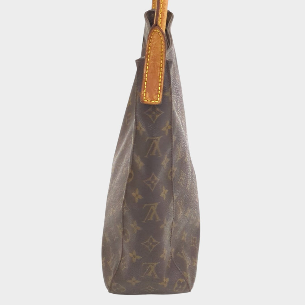 Louis Vuitton Monogram Looping GM Shoulder Bag M51145 One-Shoulder Bag with Padlock
