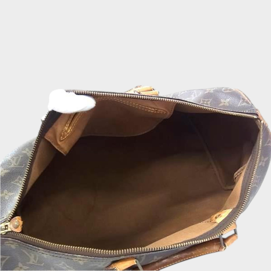 LOUIS VUITTON M41522 Monogram Speedy 40 Boston Bag Handbag Travel Bag Brown