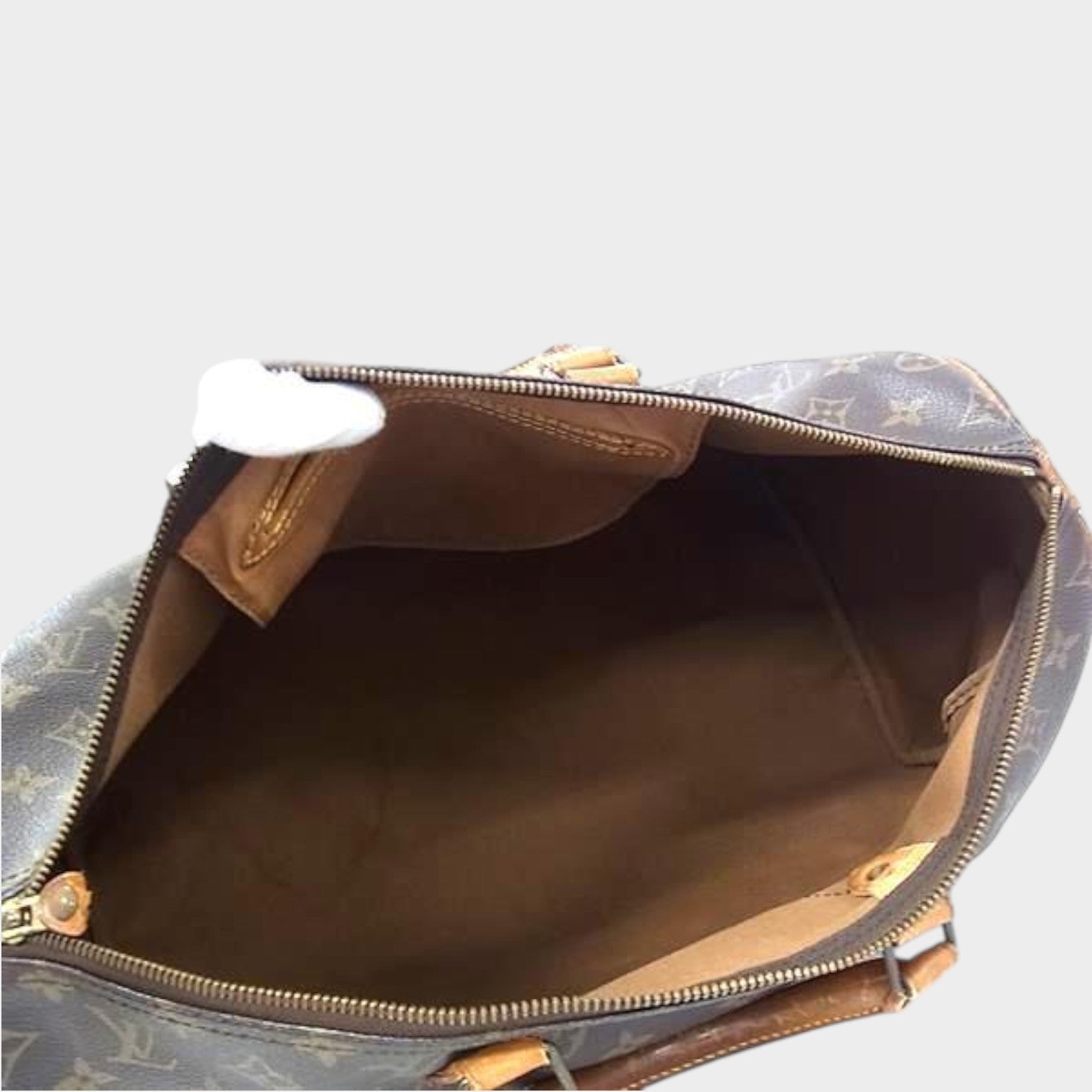 LOUIS VUITTON M41522 Monogram Speedy 40 Boston Bag Handbag Travel Bag Brown