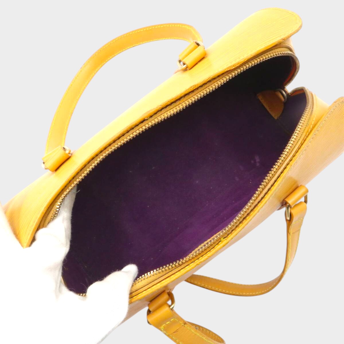LOUIS VUITTON Louis Vuitton M52229 Epi Soufflot Handbag Tasche