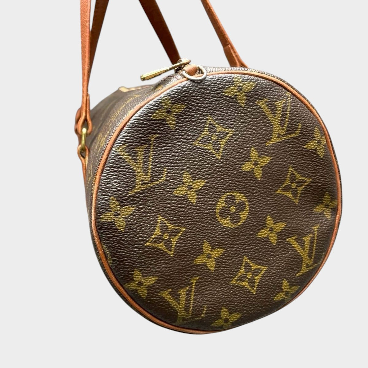 Louis Vuitton Monogram Papillon GM Handbag Mini Bag Mini Boston Serial No. 0933