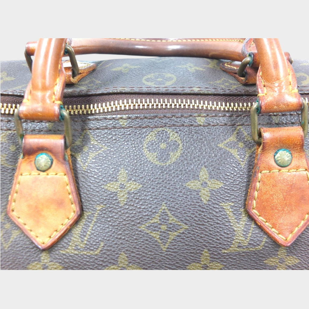 Louis Vuitton Monogram Line Speedy Mini Boston Bag Handbag