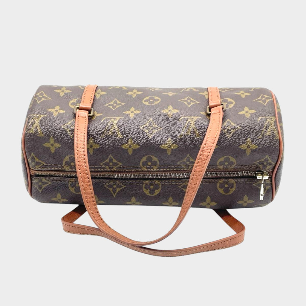 Excellent Condition LOUIS VUITTON Monogram Papillon 26 Handbag M51366