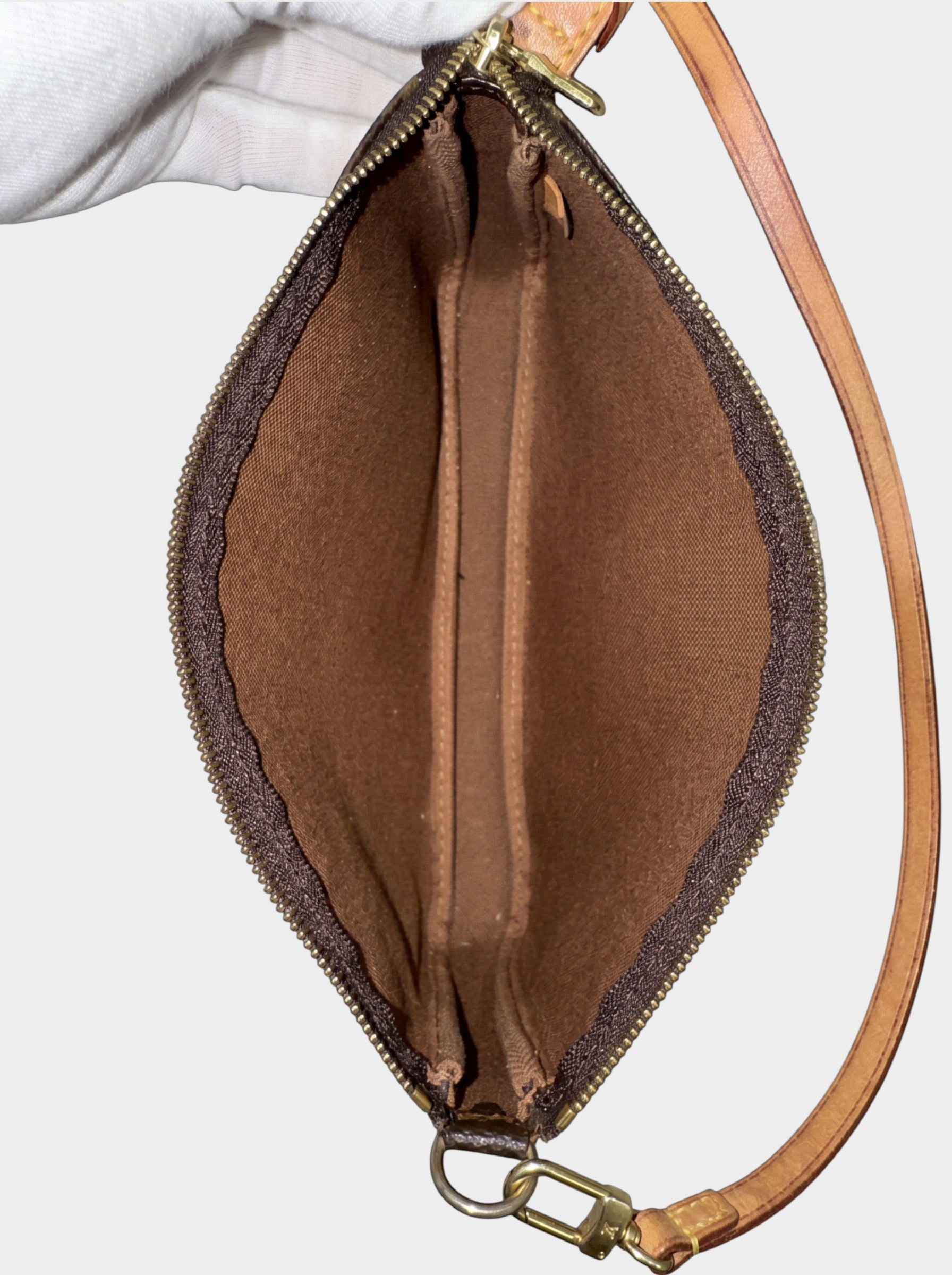 Louis Vuitton Monogram Pochette Accessoires M51980 Accessory Pouch Handbag VI0024 LOUIS VUITTON As-is condition