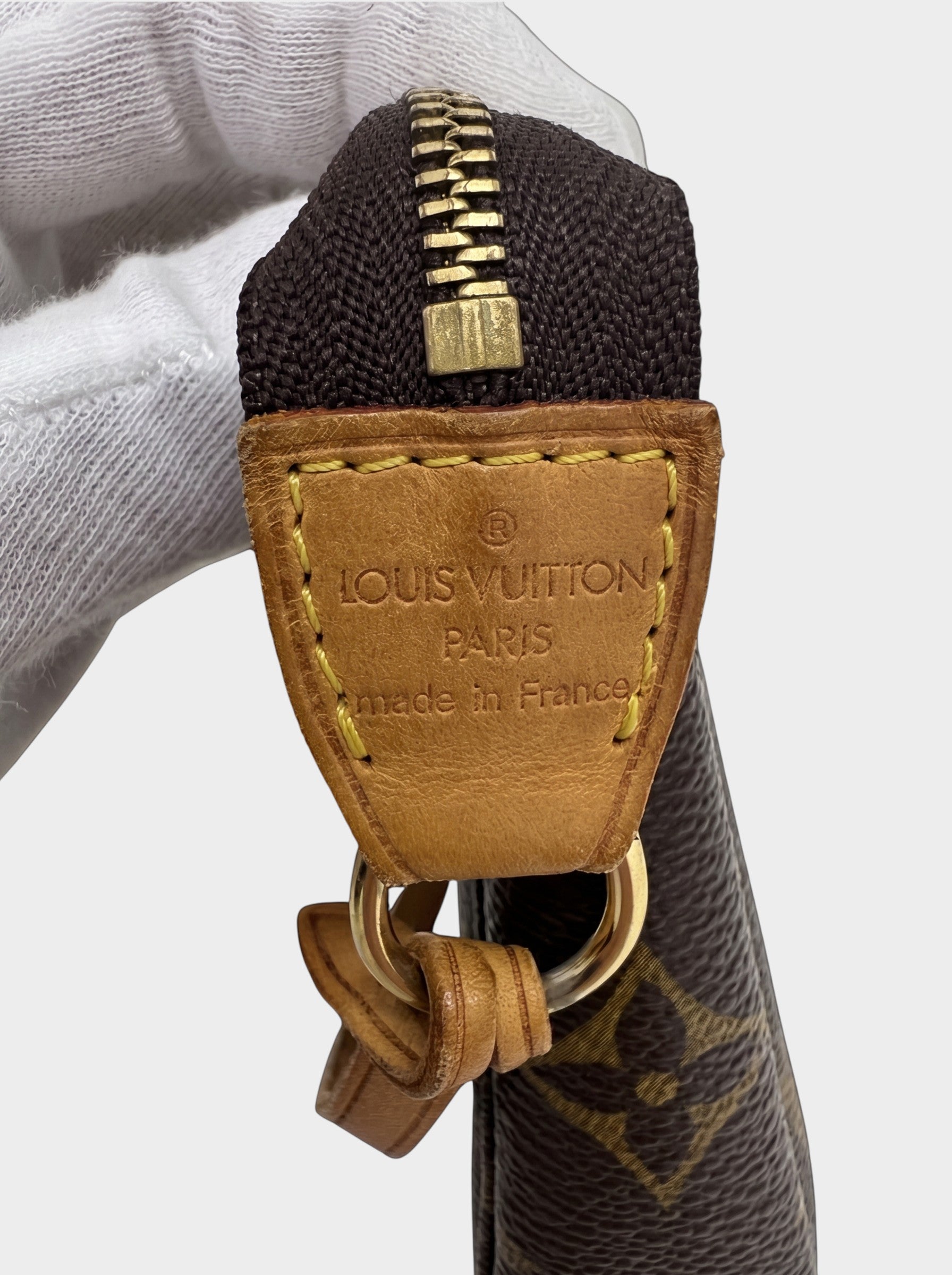 Louis Vuitton Monogram Pochette Accessoires M51980 Accessory Pouch Handbag VI0024 LOUIS VUITTON As-is condition