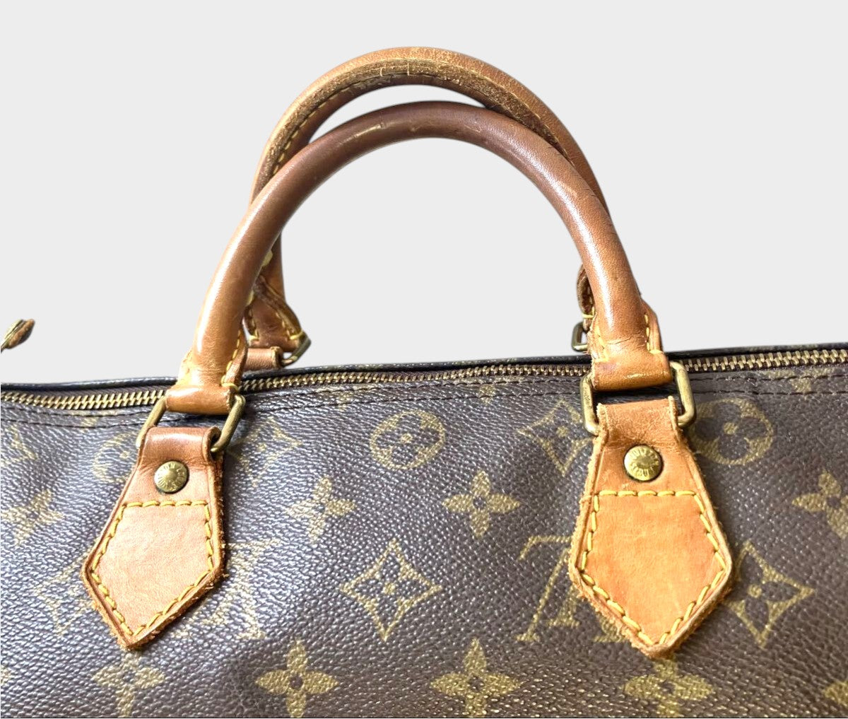 LOUIS VUITTON Monogram Speedy 30 Mini Boston Handbag M41526 VI0972
