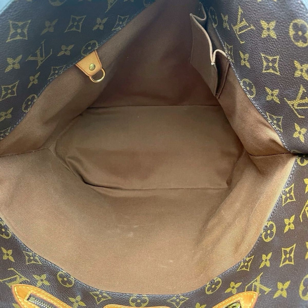 Louis Vuitton Monogram Sac Shopping Tote Bag M51108 Serial MB0021