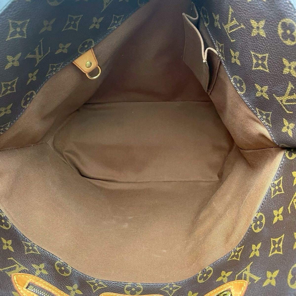 Louis Vuitton Monogram Sac Shopping Tote Bag M51108 Serial MB0021