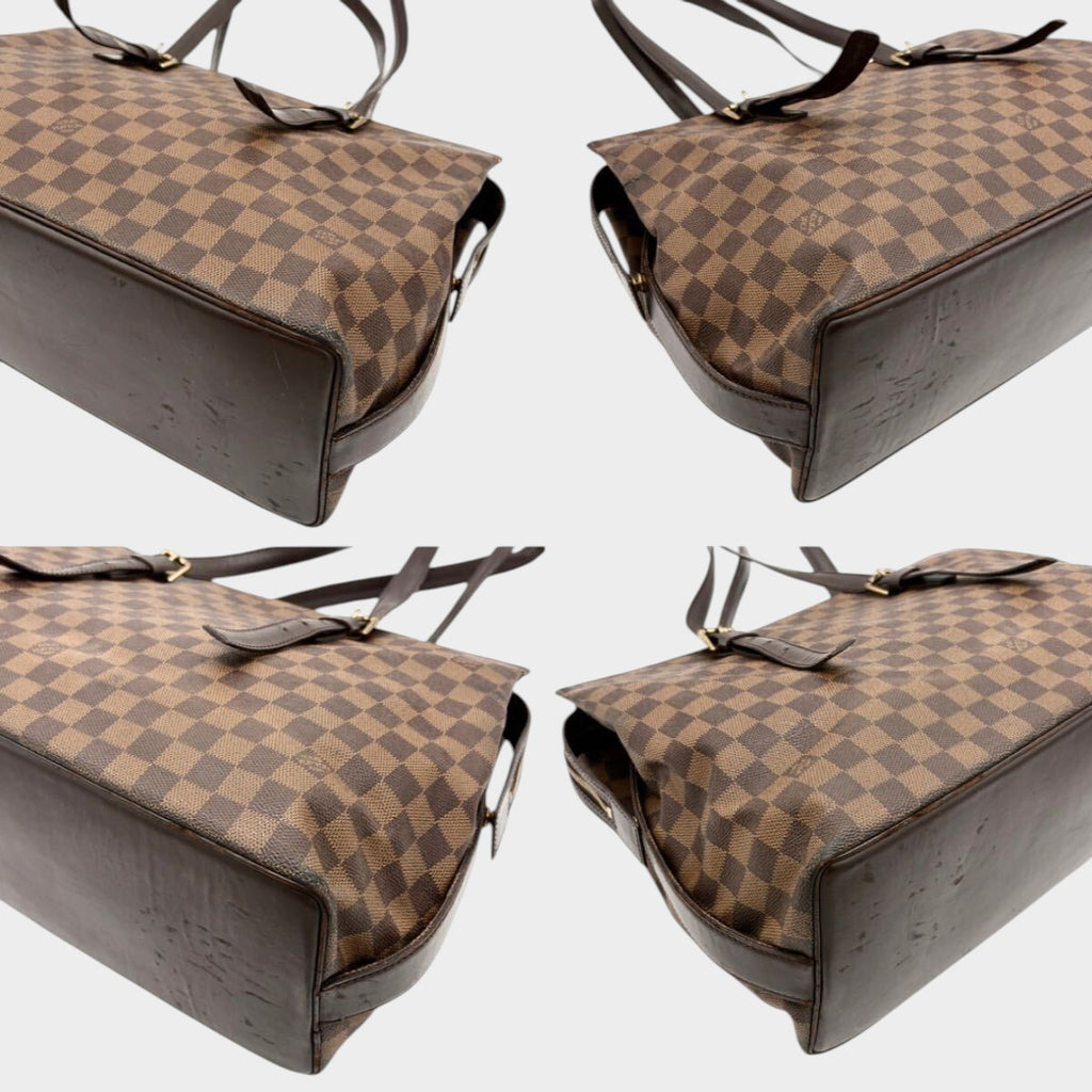 Louis Vuitton Tote Bag Shoulder Bag Damier Ebene Chelsea Tasche