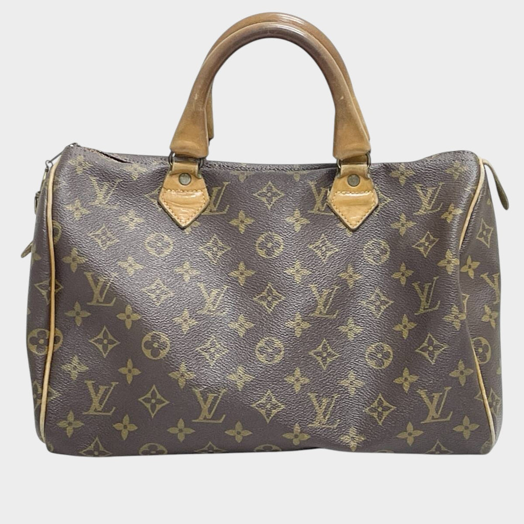 Louis Vuitton Monogram Speedy 30 French Tasche