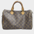 Louis Vuitton Monogram Speedy 30 French Tasche