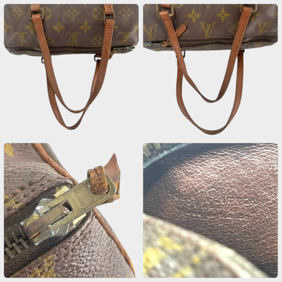 LOUIS VUITTON M51367 Monogram Papillon 22 Handbag Tote Bag Tasche