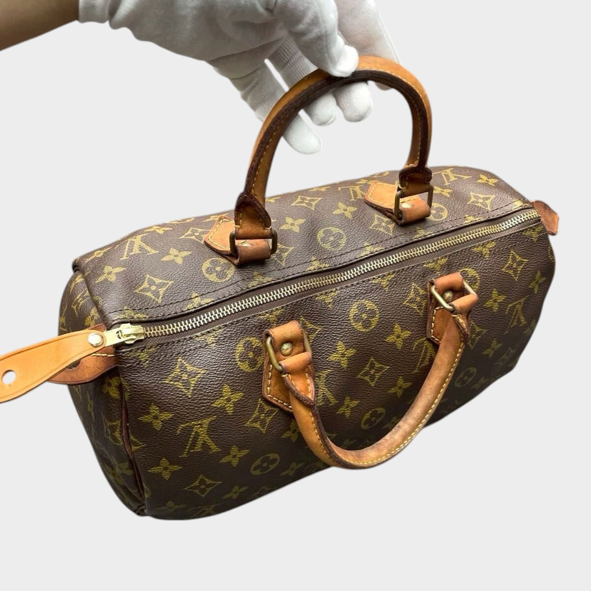LOUIS VUITTON Monogram Speedy 30 M41526 Handbag Serial SA822