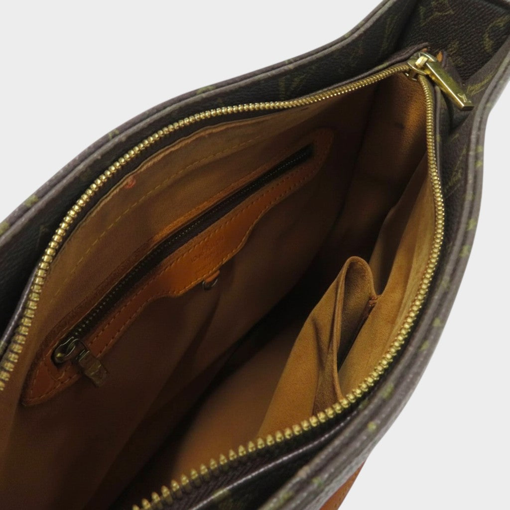 LOUIS VUITTON Monogram Looping GM M51145 Shoulder Bag Tote Bag