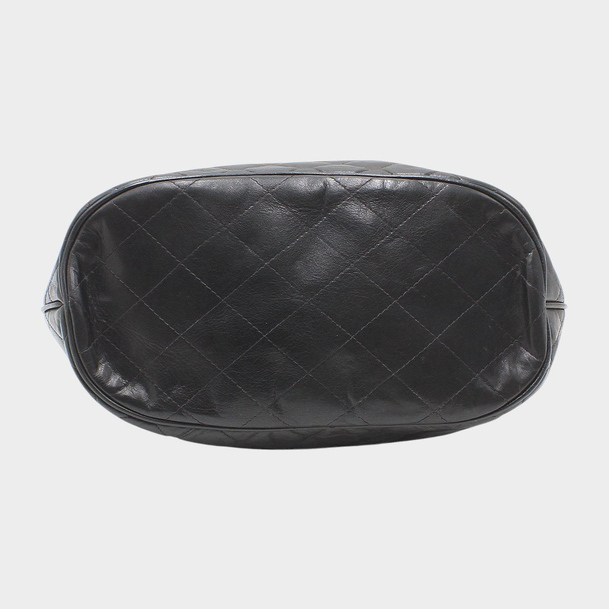 Chanel Matelassé Leather Chain One-Shoulder Bag, Black, Tasche