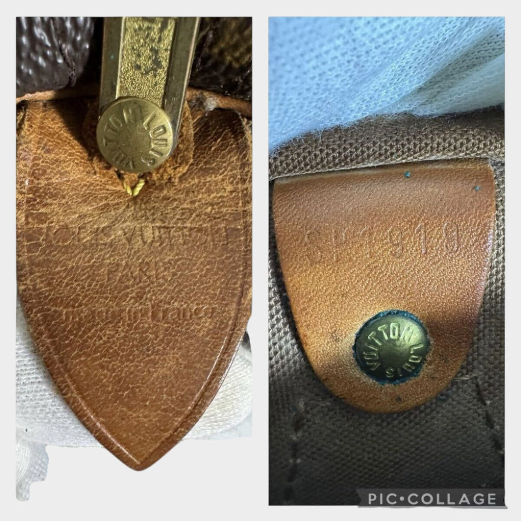 LOUIS VUITTON Speedy 30 Mini Boston Bag Handbag Monogram