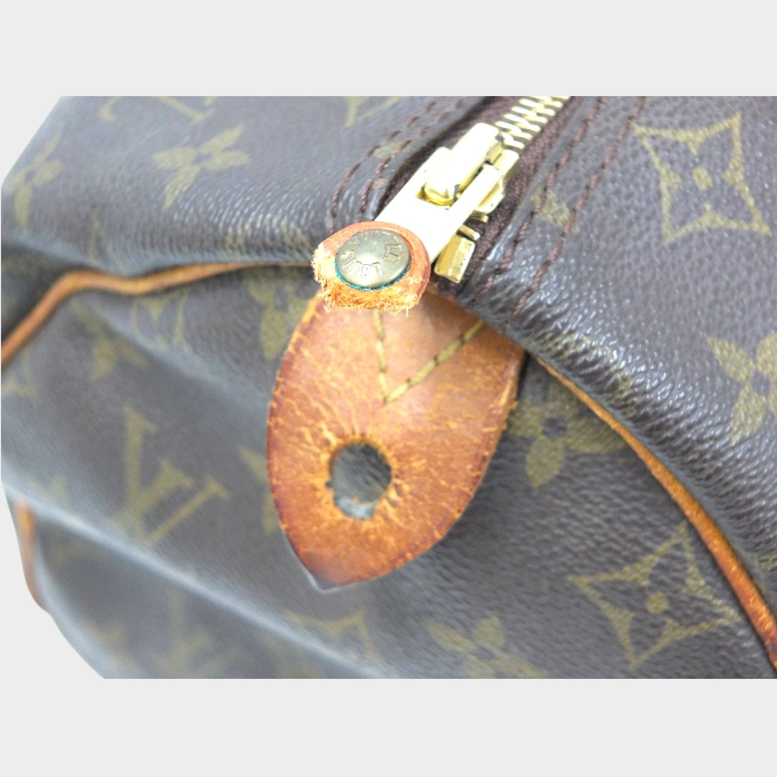 Louis Vuitton Monogram Line Speedy Mini Boston Bag Handbag