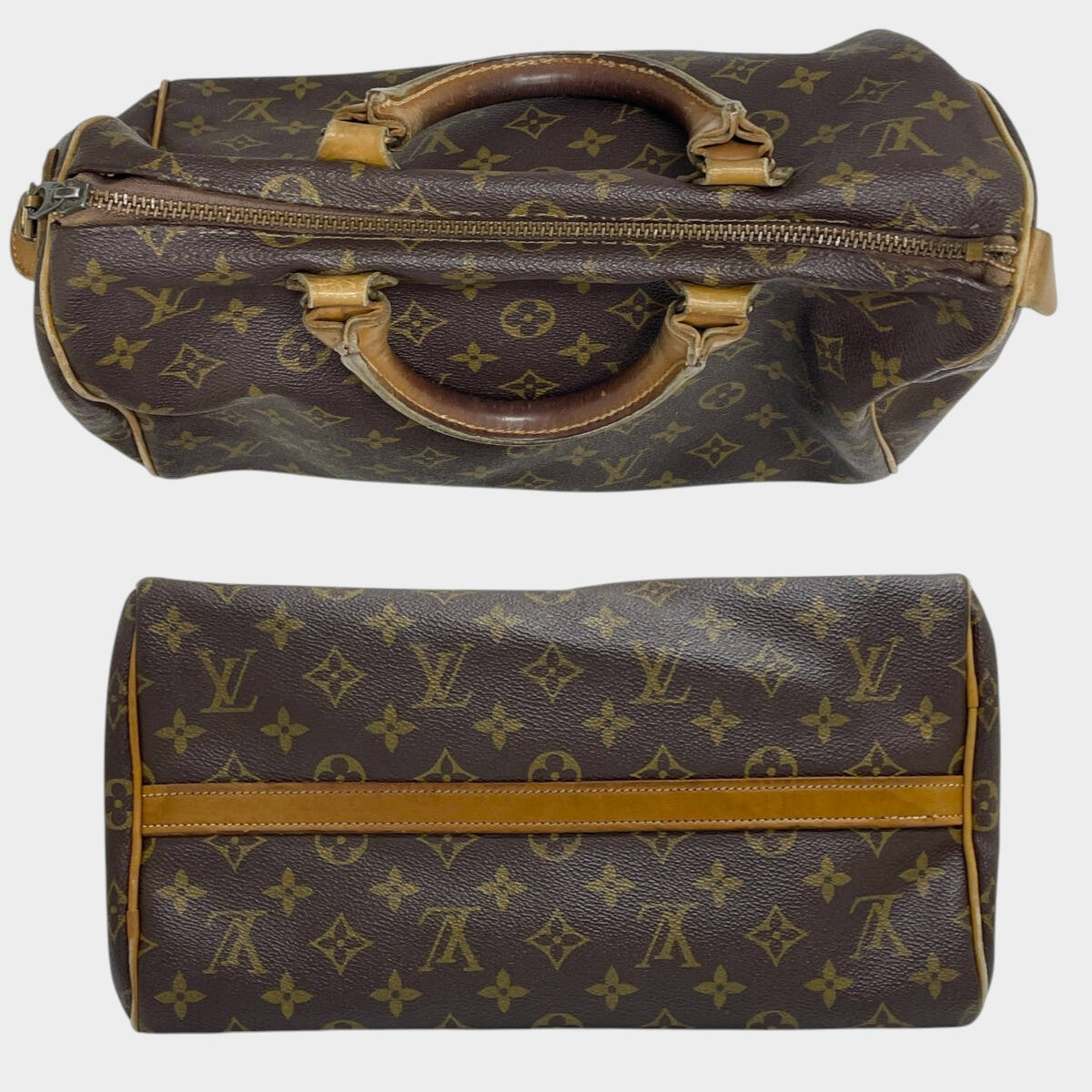 Louis Vuitton Monogram Speedy 30 French Tasche