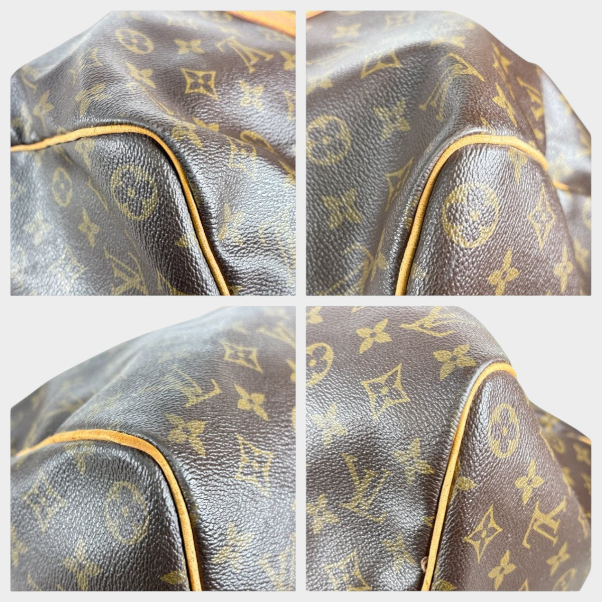 LOUIS VUITTON Keepall 45 VI8902 Monogram Boston Bag Travel Tasche