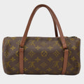 Excellent Condition LOUIS VUITTON Papillon 26 Handbag M51386 Monogram Brown