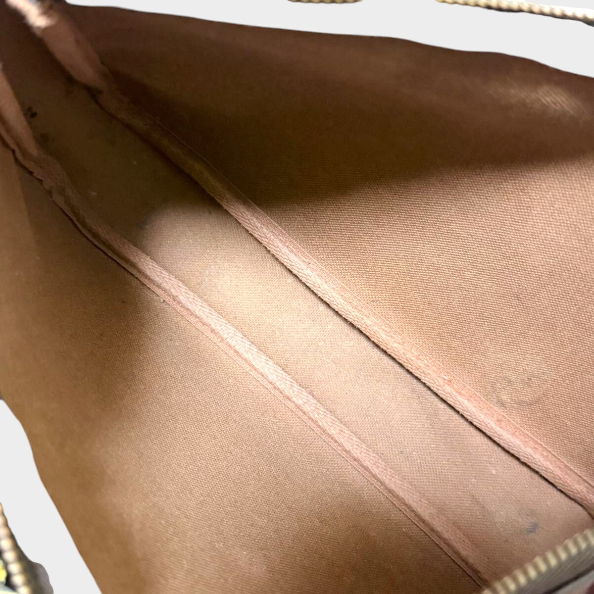 LOUIS VUITTON Monogram Pochette Accessoires Accessory Pouch M51980 Handbag Brown