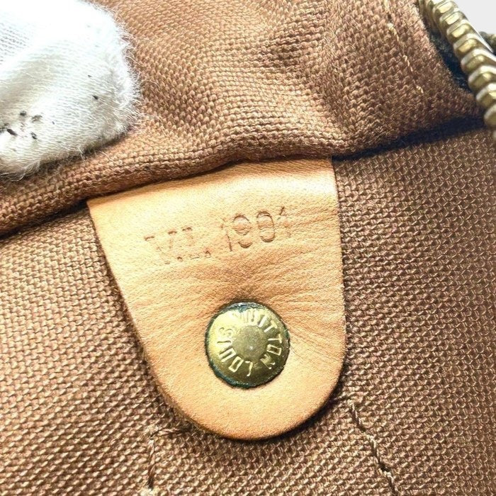 Louis Vuitton Monogram Speedy 30 Handbag Mini Boston