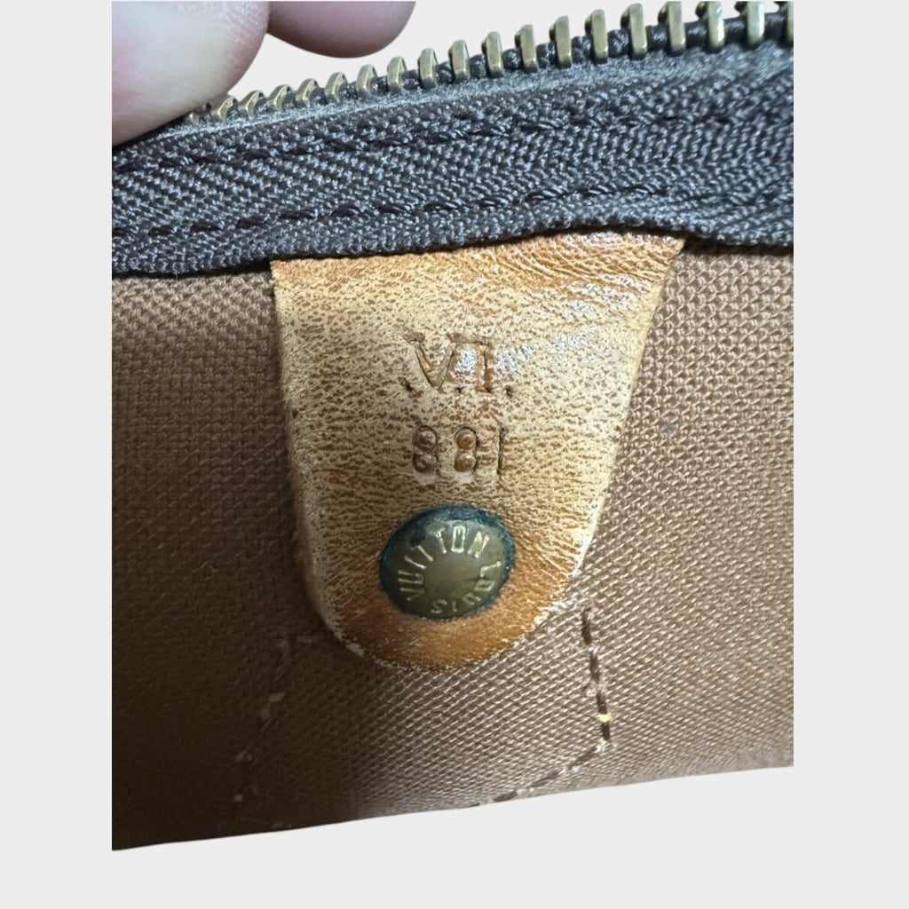 LOUIS VUITTON Louis Vuitton Monogram Handbag Speedy 40 Tasche