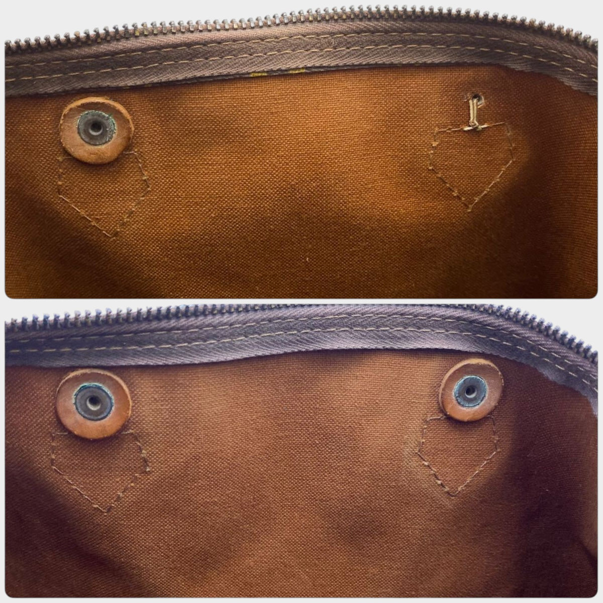 LOUIS VUITTON Speedy 35 Monogram Old Model Handbag Boston Tasche