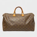 LOUIS VUITTON Monogram Speedy 40 Handbag Boston Bag M41522 Brown Tasche