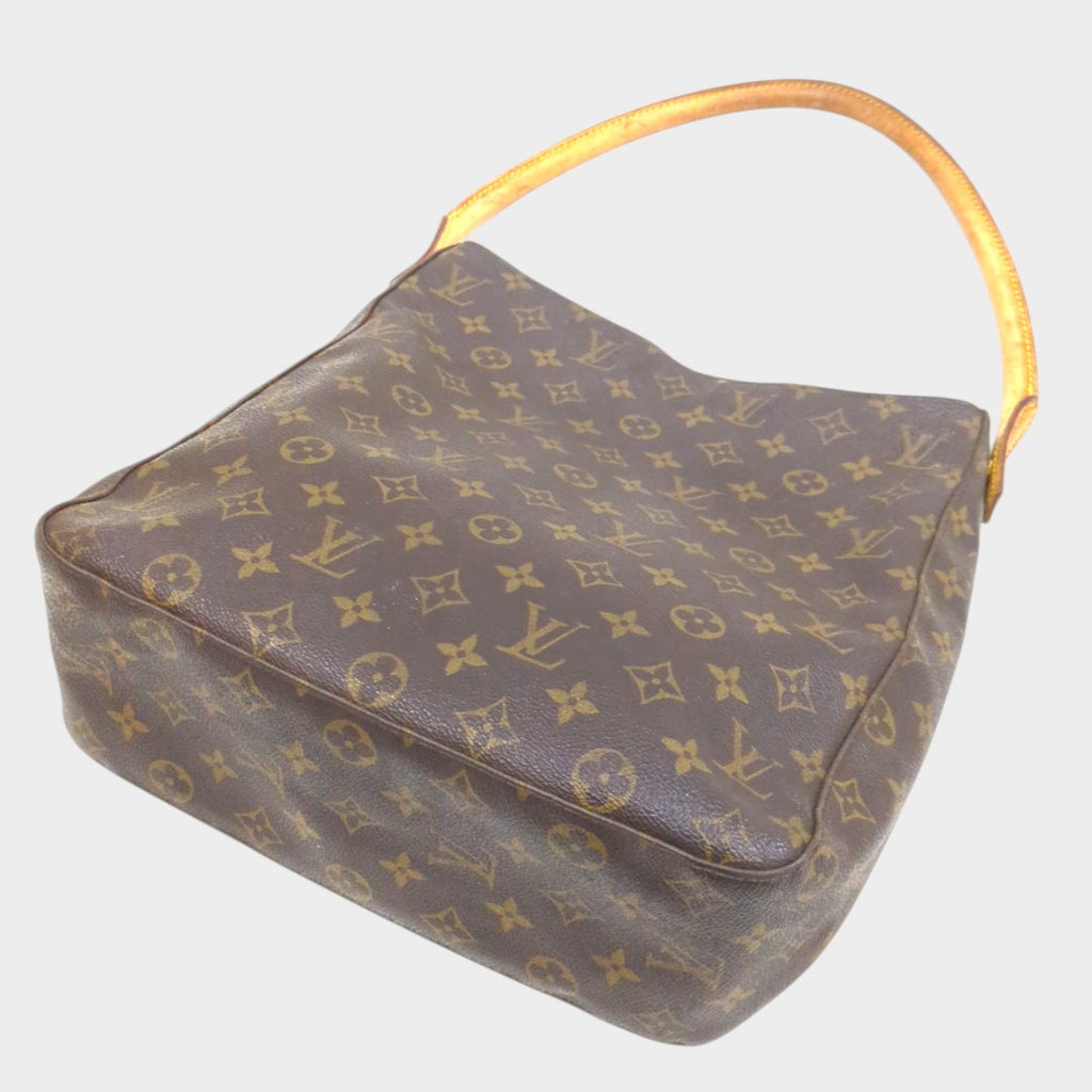 Louis Vuitton Monogram Looping GM Shoulder Bag M51145 One-Shoulder Bag with Padlock