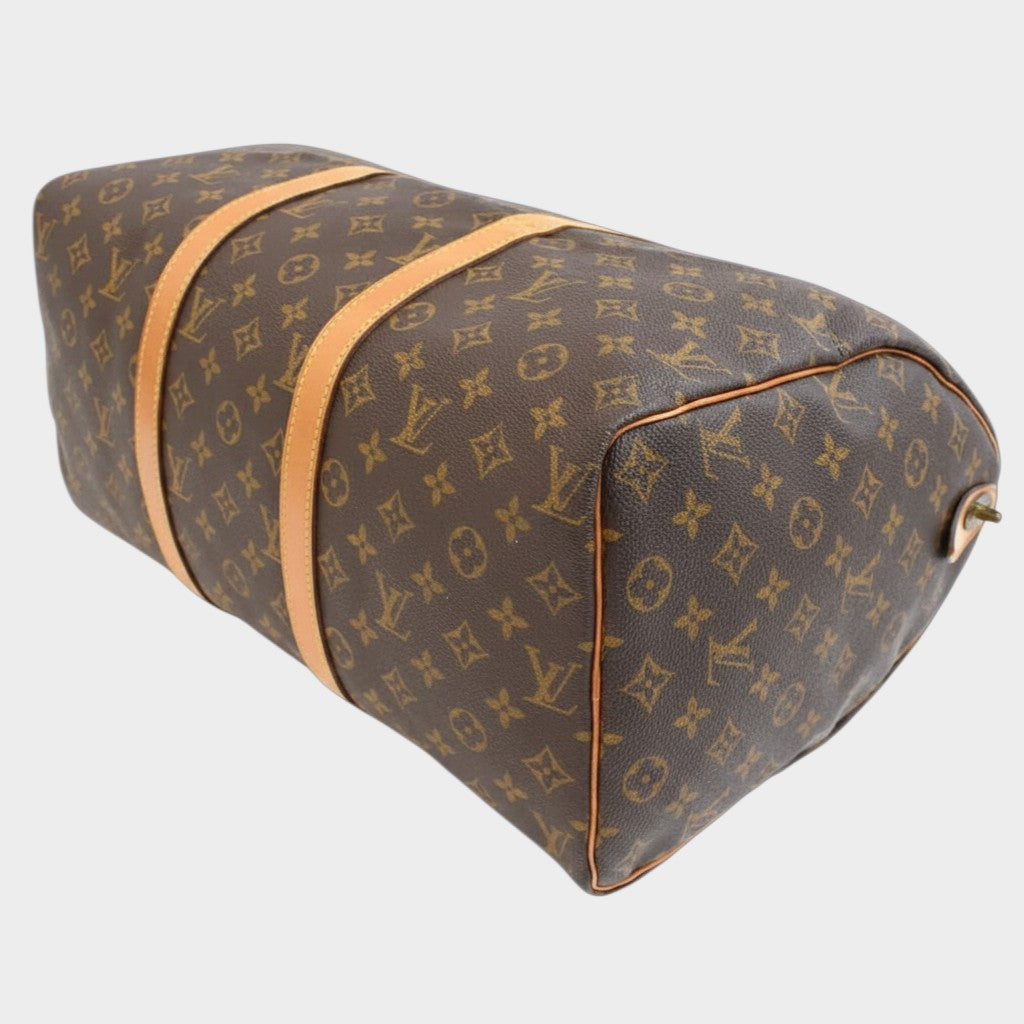 LOUIS VUITTON Keepall 45 Boston Bag M41428 Monogram Brown