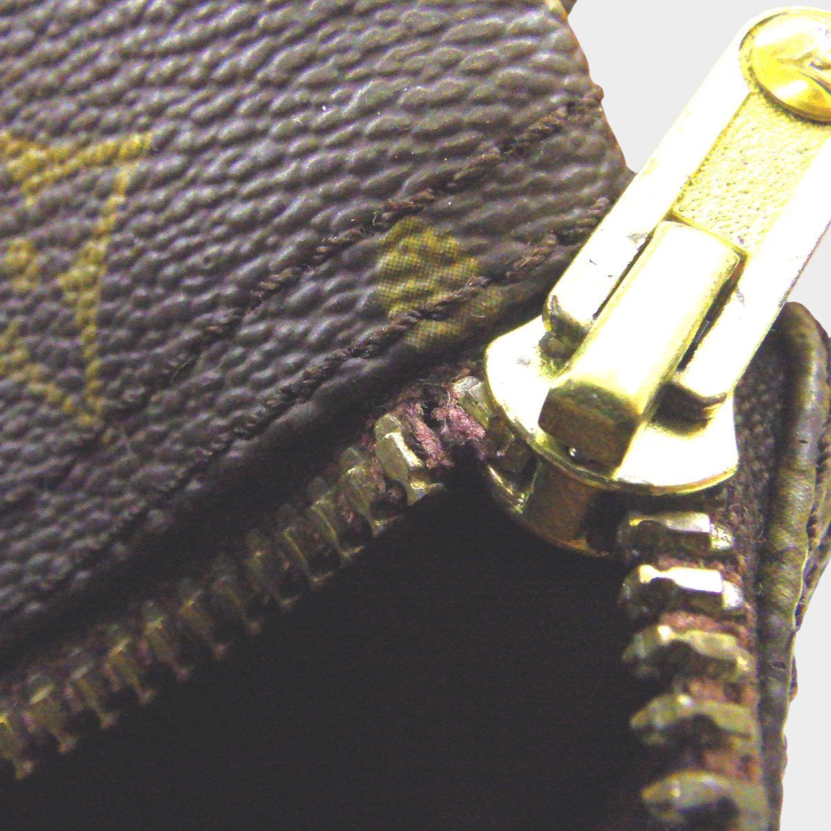 Louis Vuitton Speedy 30 M41526 852SA Handbag Boston Bag, Zipper not working