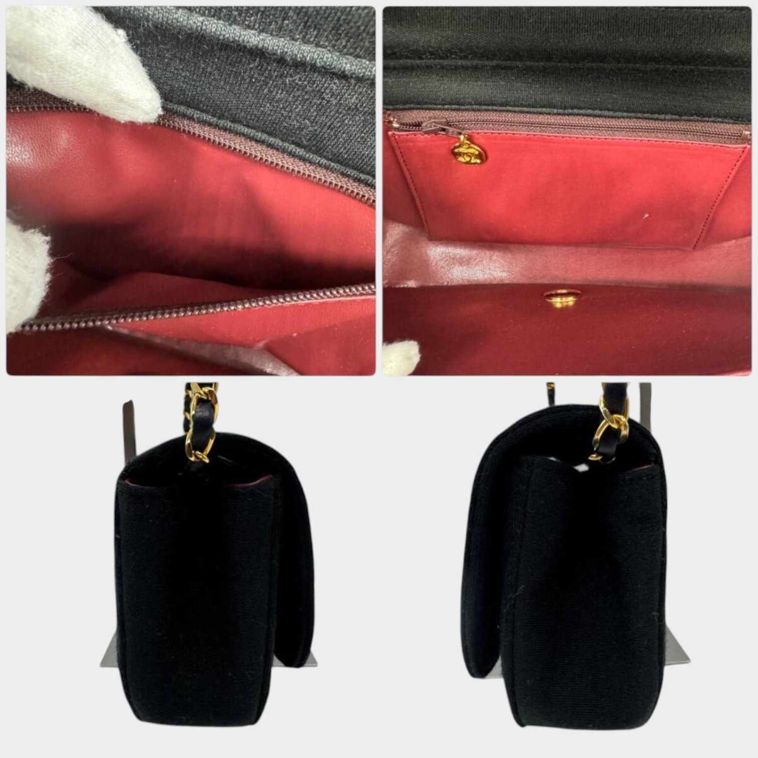 [Excellent Condition] CHANEL Mademoiselle Coco Mark Turnlock Chain Shoulder Bag