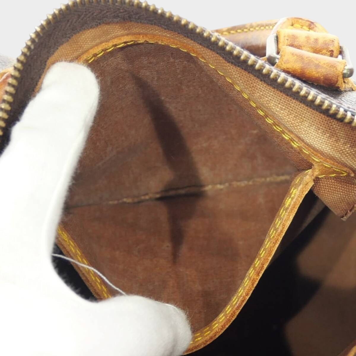 LOUIS VUITTON Speedy 25 M41528 Monogram Tasche Mini Boston Bag