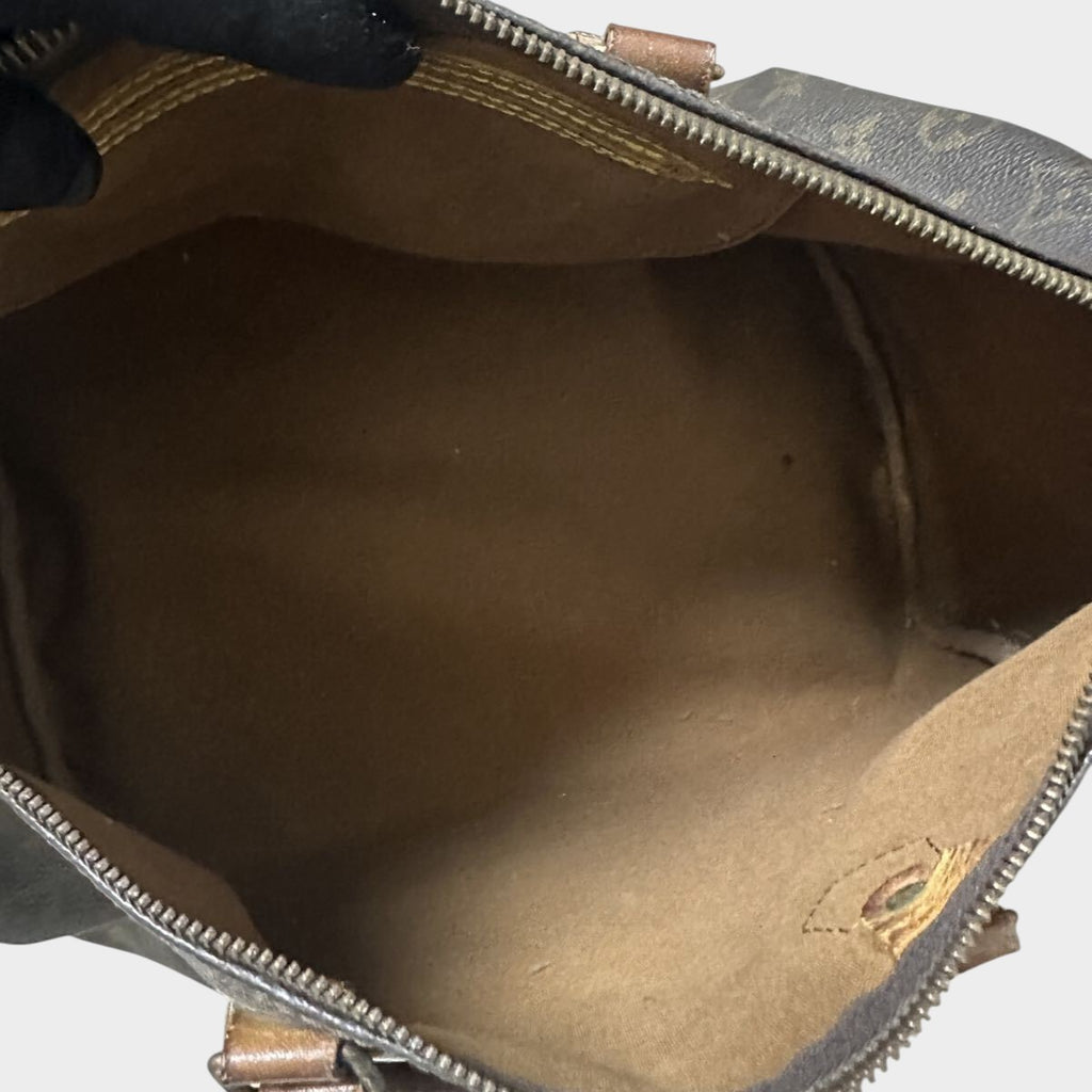 Louis Vuitton Speedy 30 Monogram Handbag Mini Boston Bag Women's Tasche