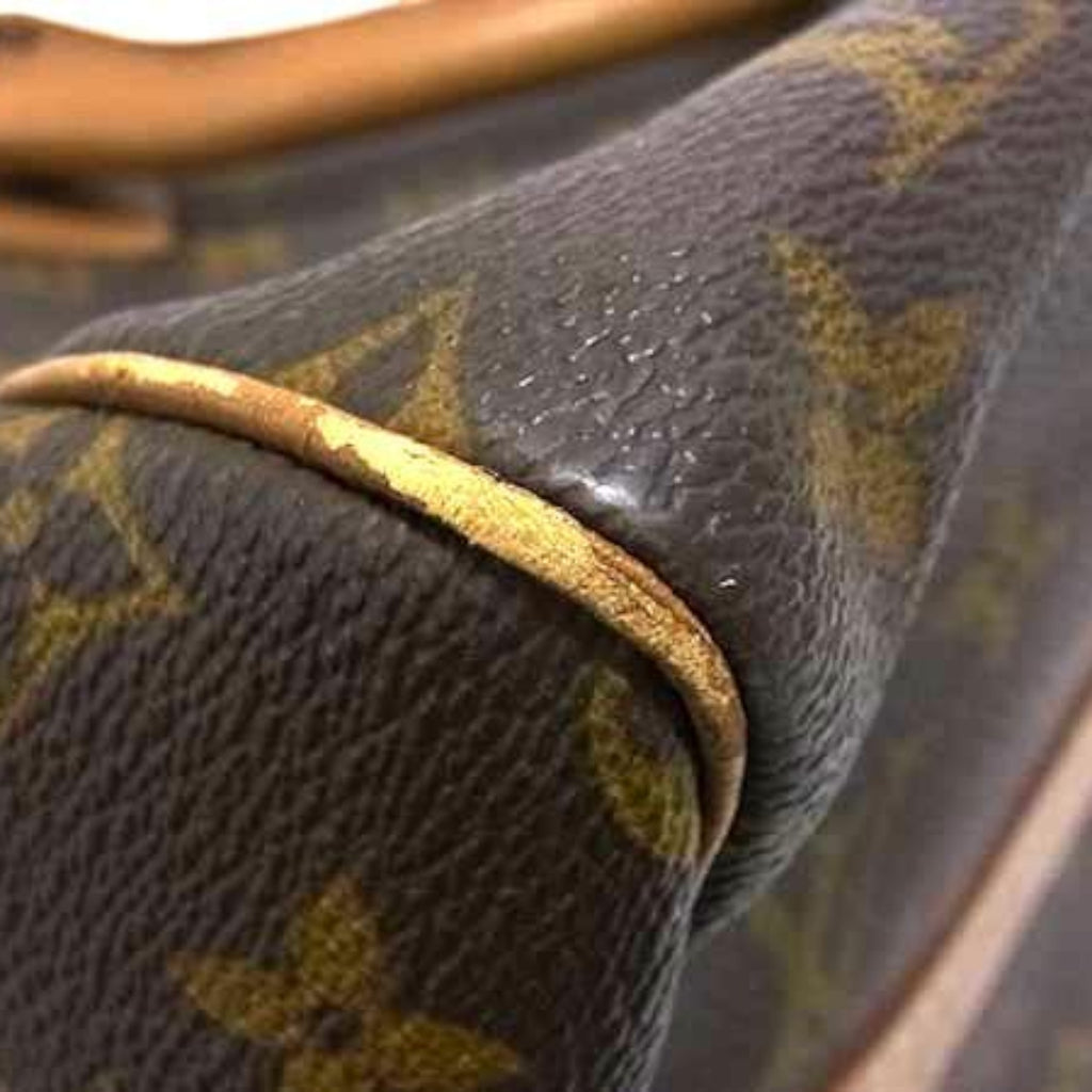 LOUIS VUITTON M41526 Monogram Speedy 30 TALON Zipper USA Made Boston Bag Brown FW6577