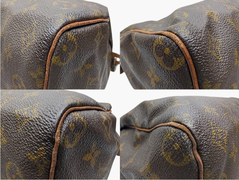 Louis Vuitton Early Model Speedy 35 M41524 Monogram Vintage Women's Bag]