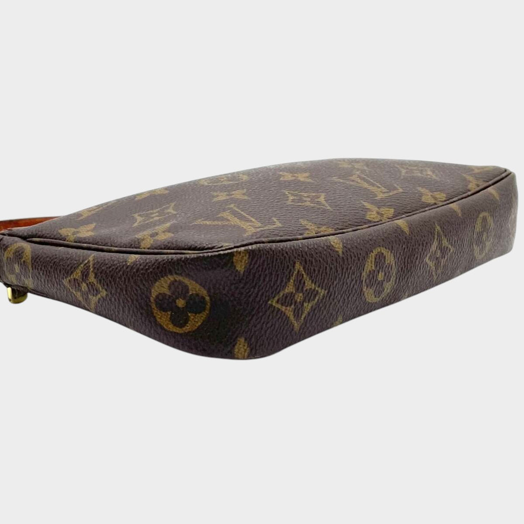 Excellent Condition LOUIS VUITTON Monogram Pochette Accessoires Accessory Pouch Handbag M51980 VI0031