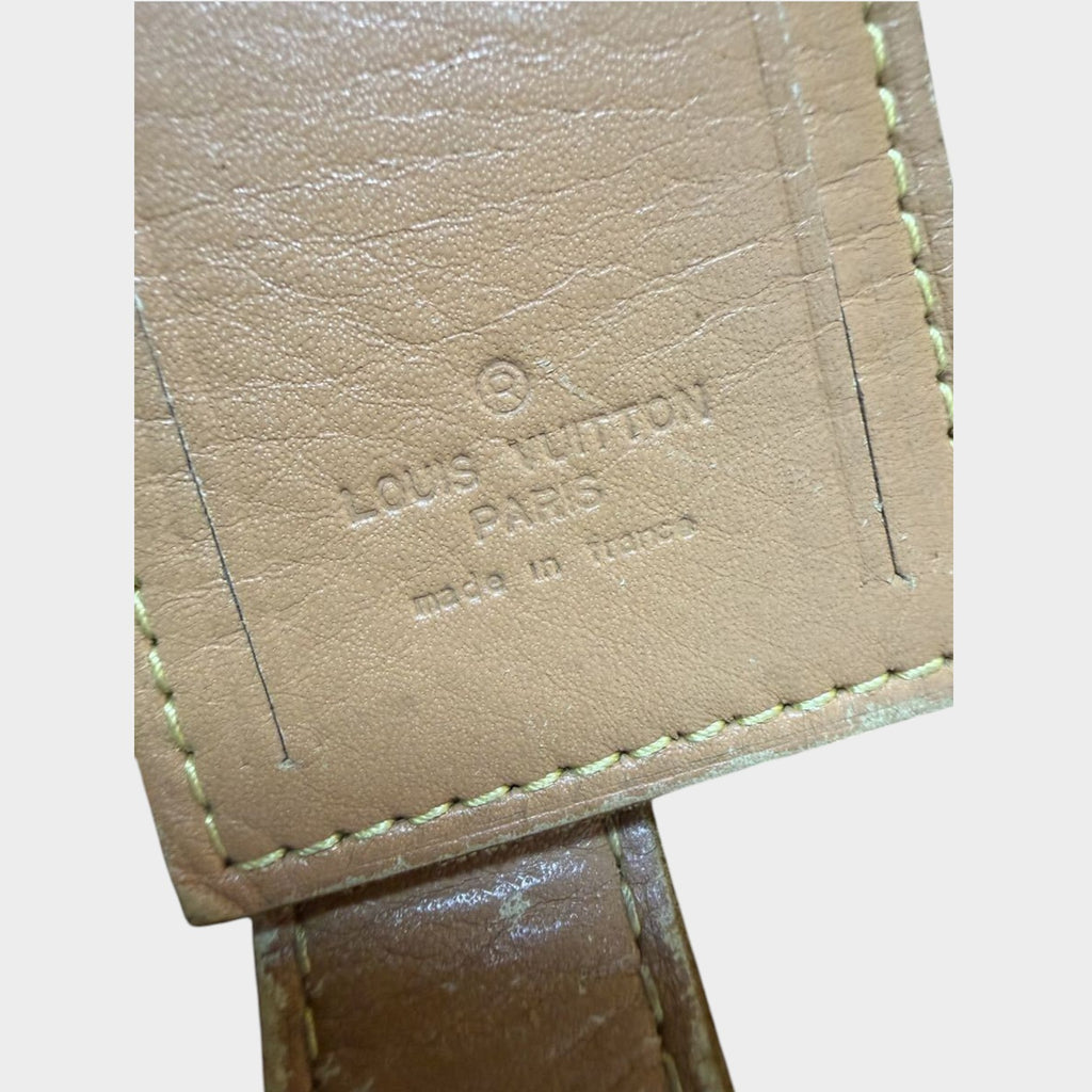 Louis Vuitton Monogram Keepall 50 Boston Bag, aftermarket leather repair, Tasche