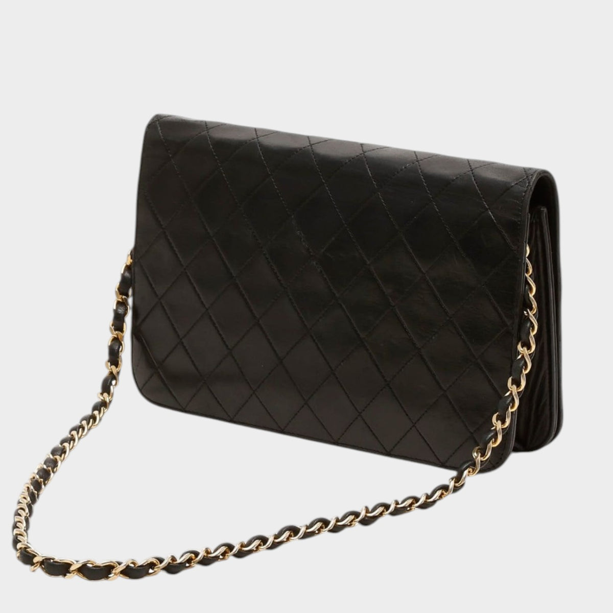 CHANEL Matelassé Chain Shoulder Bag, Push Lock, Tasche